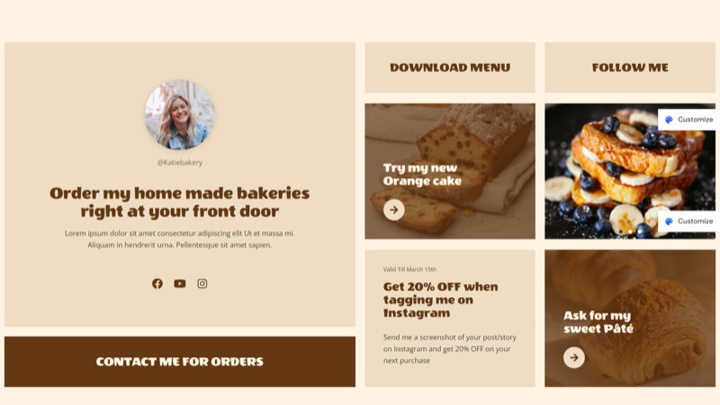 Design Bäckerei