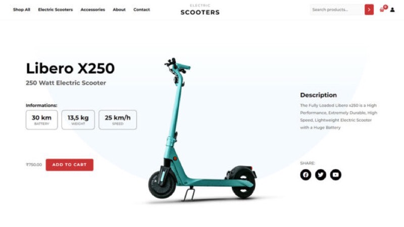 Design Elektroroller