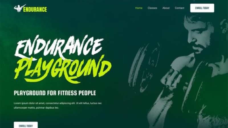 Design Fitnessstudio