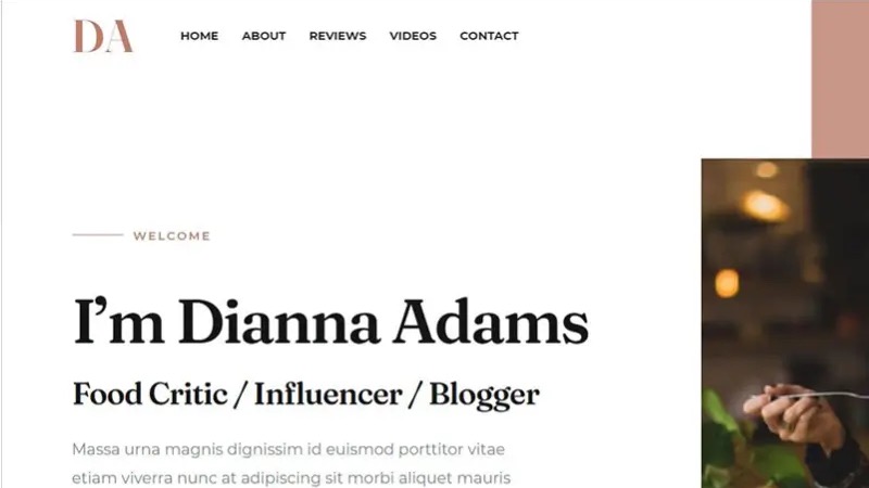Design Food Blogger & Influencer