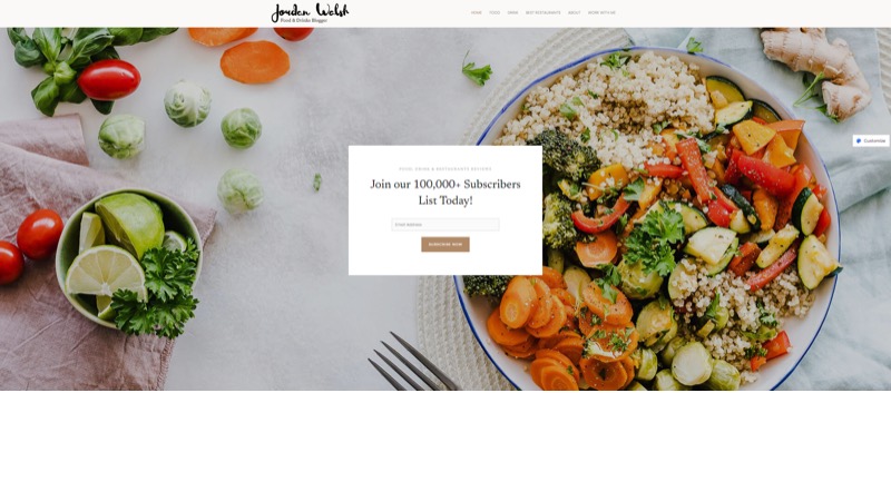 Design Food Blogger