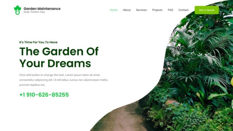 Design Gartenpflege