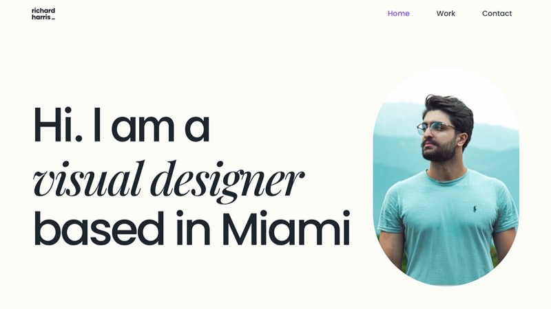Design Künstler Portfolio