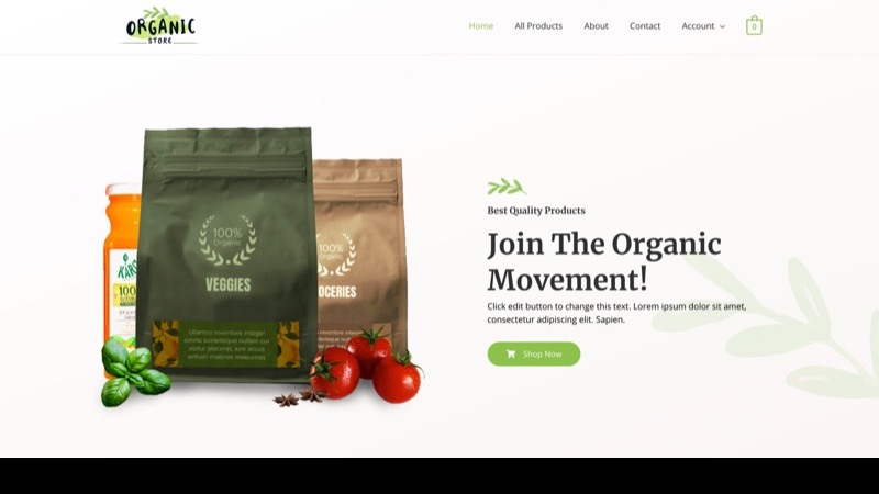 Design Organic Store