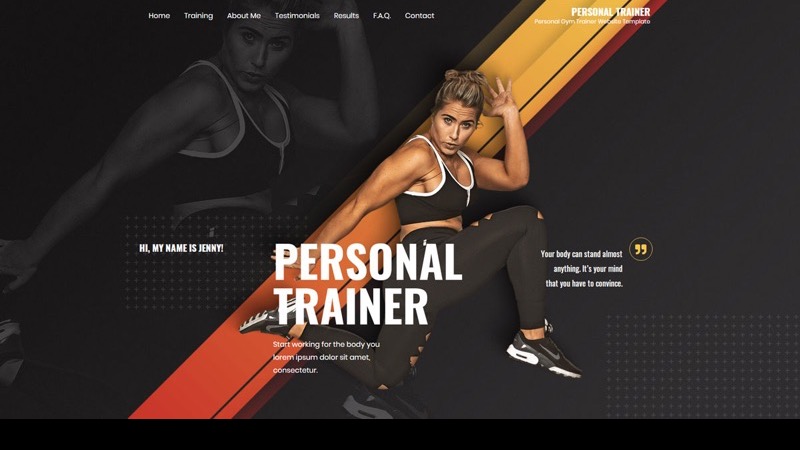 Design Personal Trainer