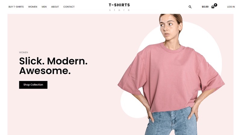 Design T-Shirt Online Shop