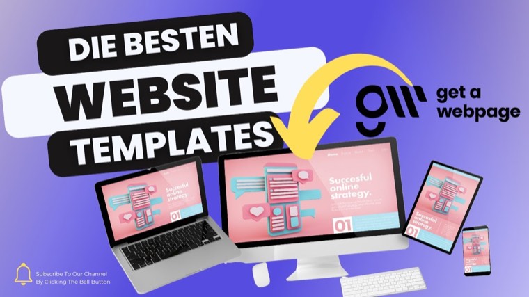 Vorschau des Videos über die Website-Vorlagen